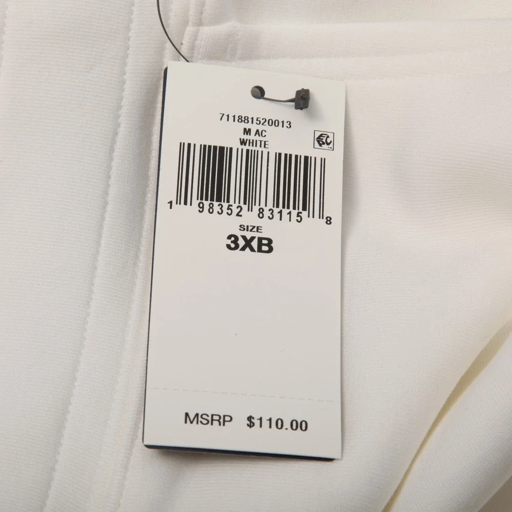 Polo Ralph Lauren Men's White Fleece Drawstring Activewear Shorts Size 3XB NWT